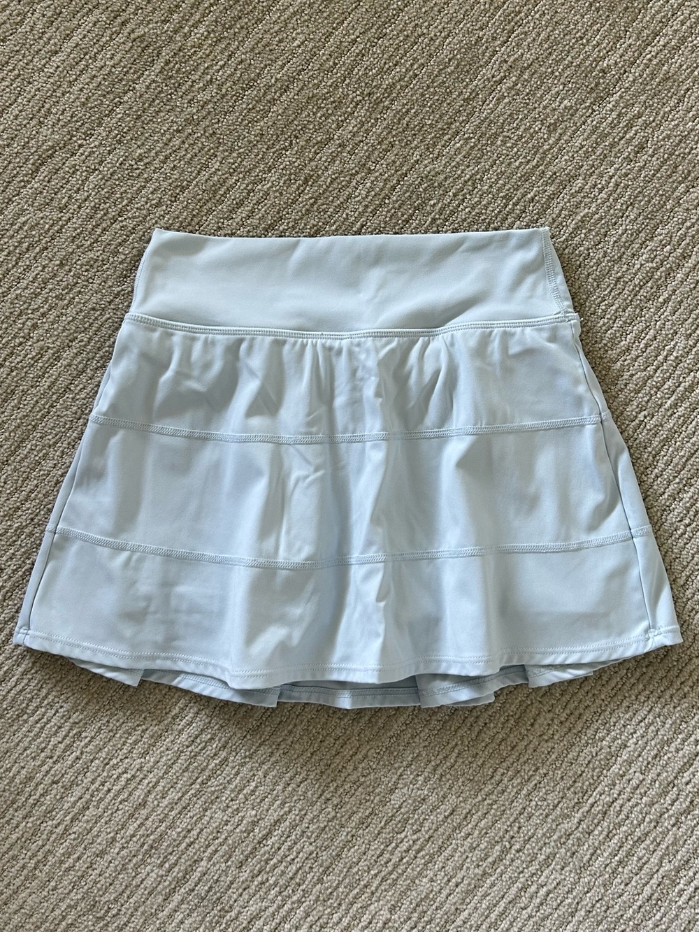 Blue Serves Up Solid Pleated Skort Altar'd State